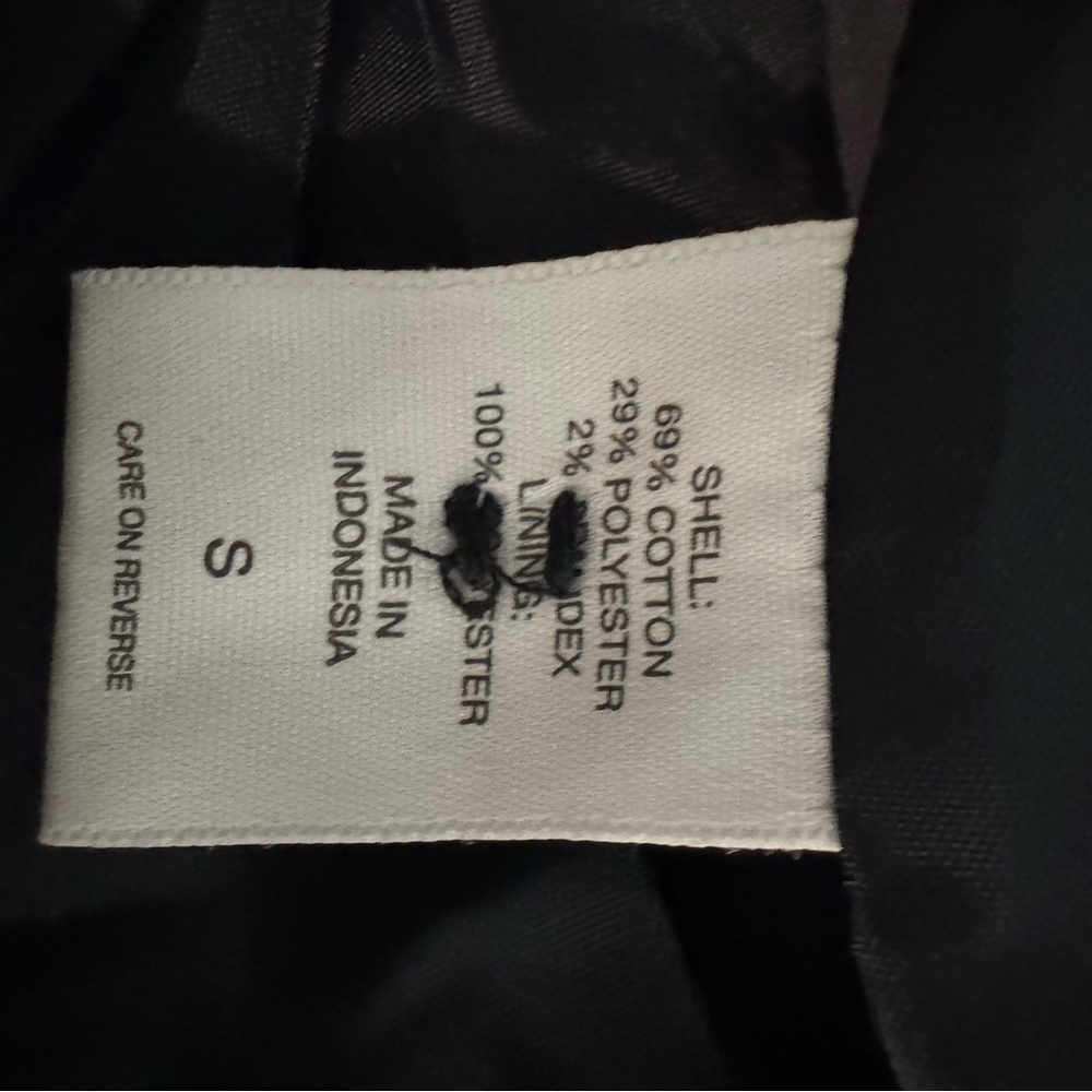 7th Avenue Design Studio Dark Blue Denim Jacket - Picture 5 of 6